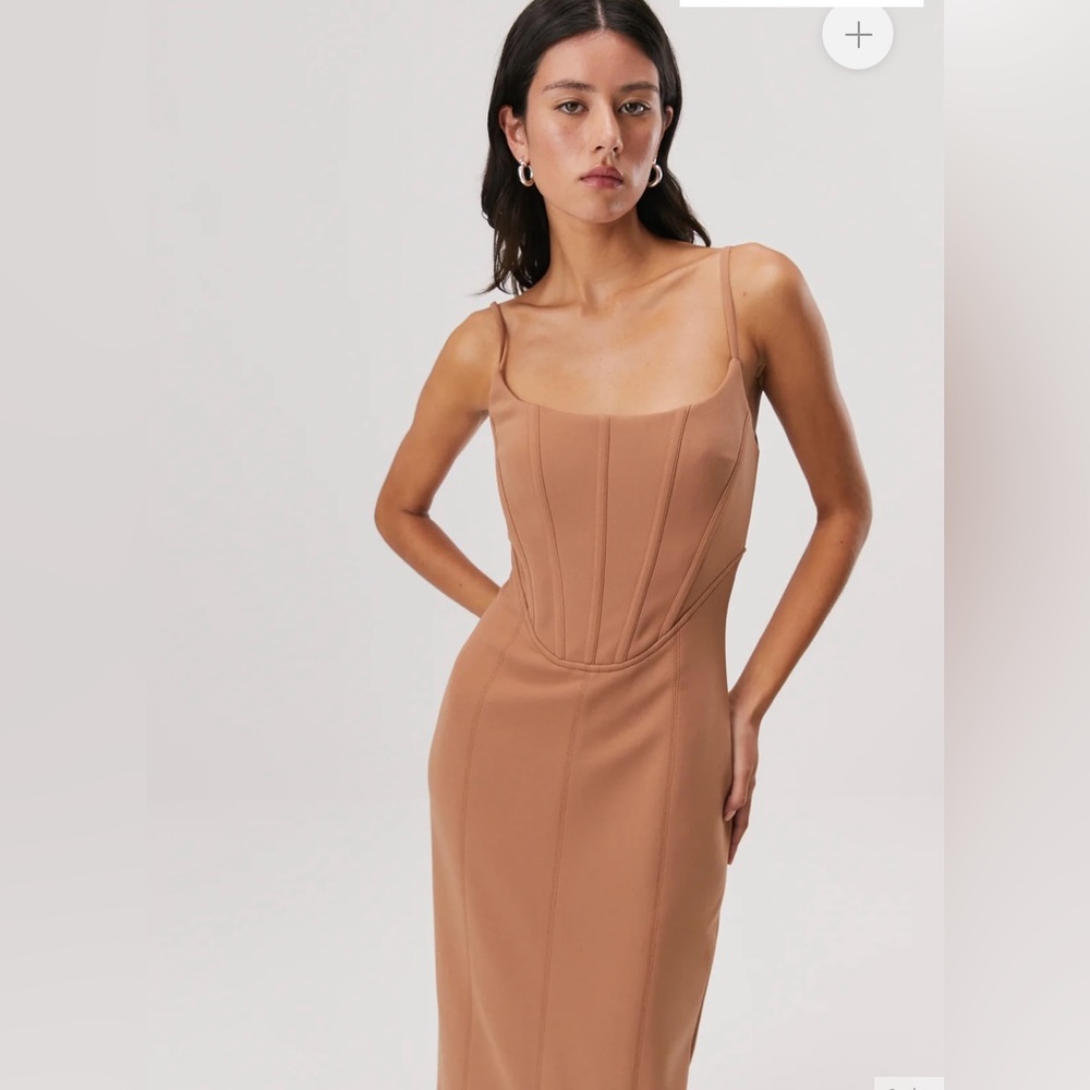 MISHA Slim Corset Sleeveless Dress